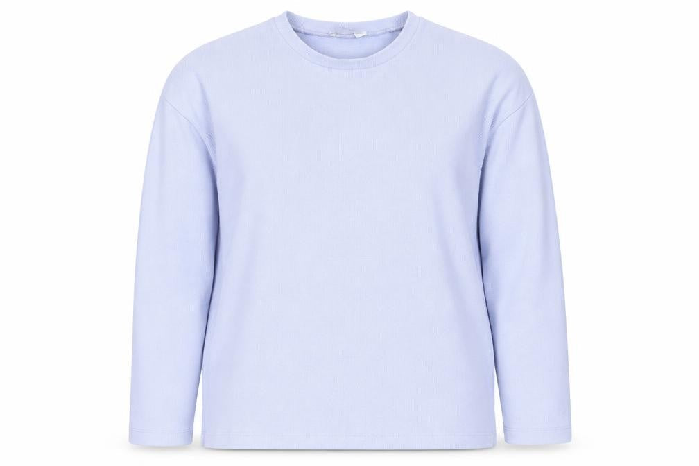 Womens UK Size S Stradivarius Blue Pullover Sweatshirt