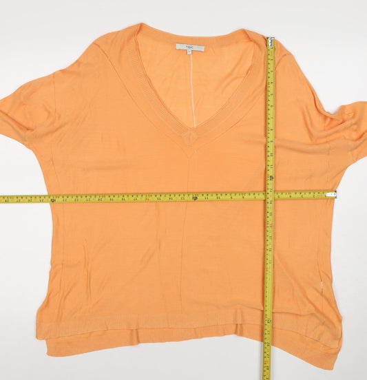Womens UK Size 20 NEXT Orange Basic Blouse