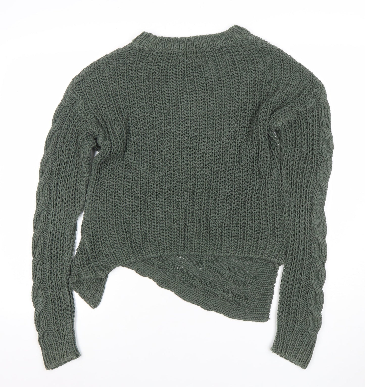 Womens UK Size 6 River Island Green Pullover Jumper