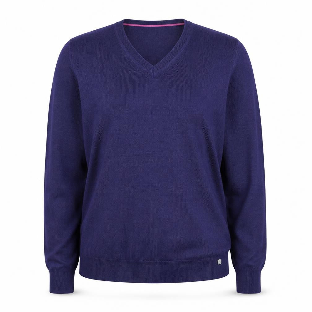 Womens UK Size L River Island Blue Pullover Jumper