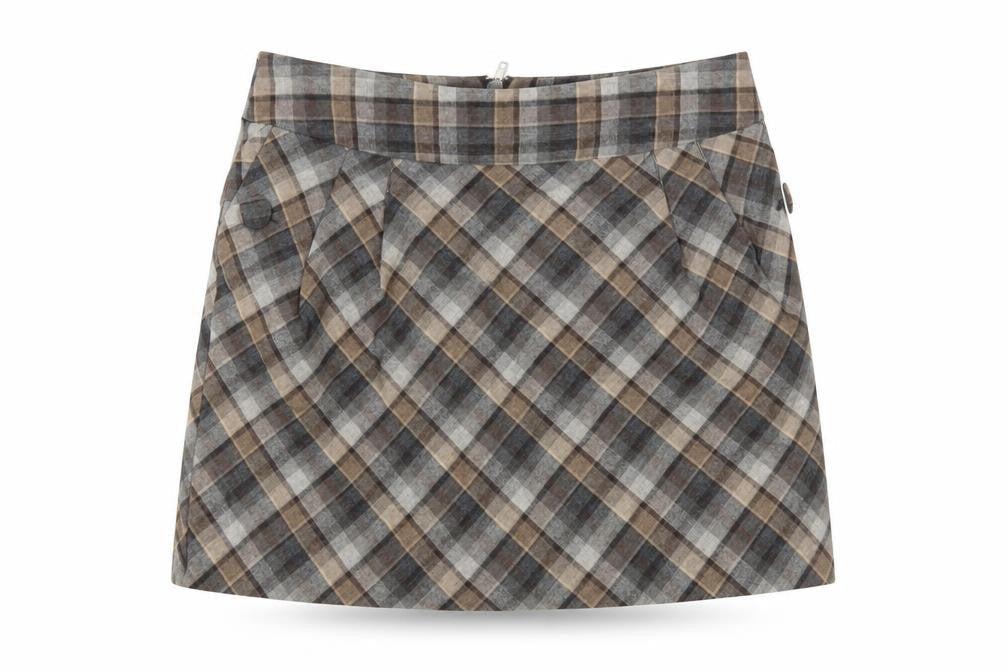 Womens UK Size 16 H&M A-Line Tweed Skirt