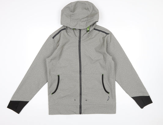 Mens UK Size M Find-Out Grey Windbreaker Coat