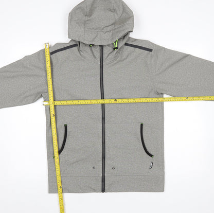 Mens UK Size M Find-Out Grey Windbreaker Coat