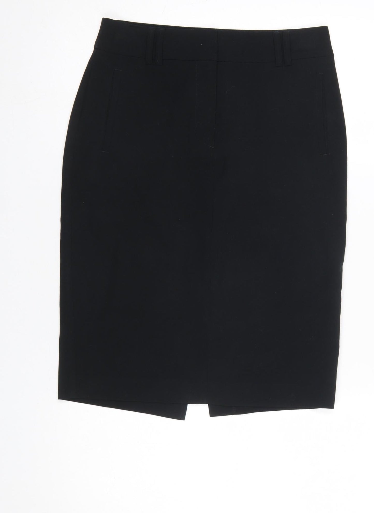 Womens UK Size 8 Marks and Spencer Straight & Pencil Twill Skirt