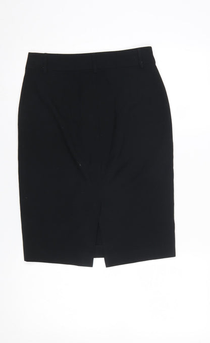 Womens UK Size 8 Marks and Spencer Straight & Pencil Twill Skirt