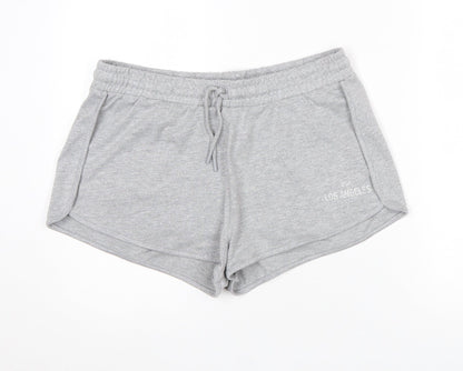 Womens UK Size L Zara Regular Fit Sweat Shorts