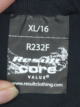 Womens UK Size 16 Result Purple Basic Jacket