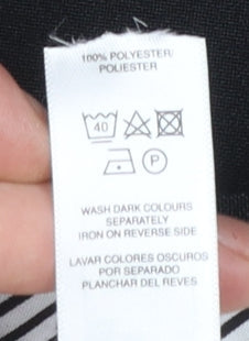 Mens UK Size 40 in St. Bernard for Dunnes Stores Regular Fit Dress Pants Black T