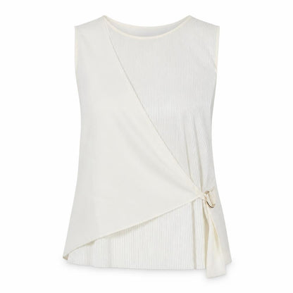 Womens UK Size 14 NEXT Ivory Wrap Blouse