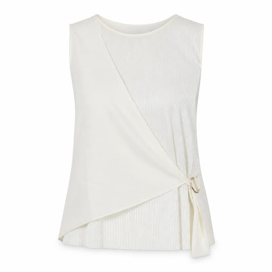 Womens UK Size 14 NEXT Ivory Wrap Blouse