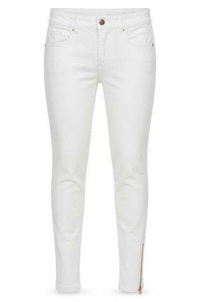 Womens UK Size 10 Denim Co. Slim Fit Skinny White Jeans