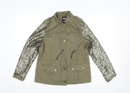 Girls UK Size 11-12 Years George Green Military Jacket