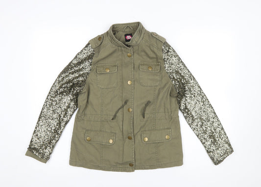 Girls UK Size 11-12 Years George Green Military Jacket