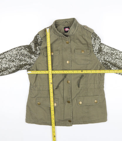 Girls UK Size 11-12 Years George Green Military Jacket