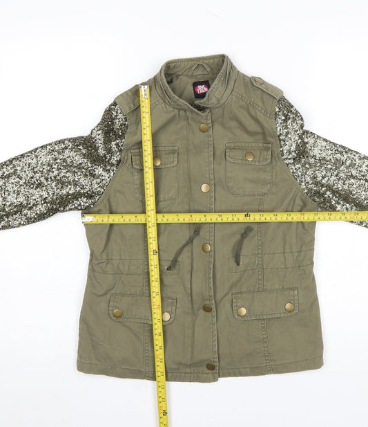 Girls UK Size 11-12 Years George Green Military Jacket