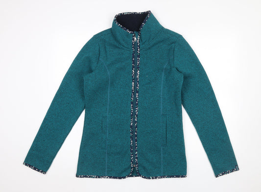 Womens UK Size M TRANQUILLO Green Basic Jacket
