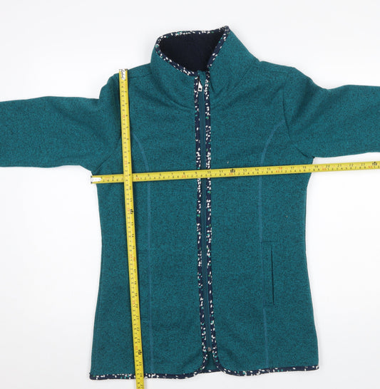 Womens UK Size M TRANQUILLO Green Basic Jacket