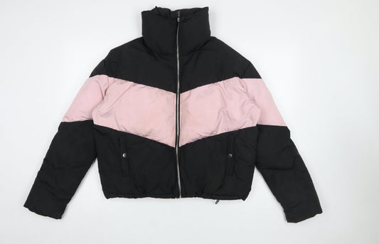 Womens UK Size 14 Nobody's Child Multicoloured Puffer Jacket