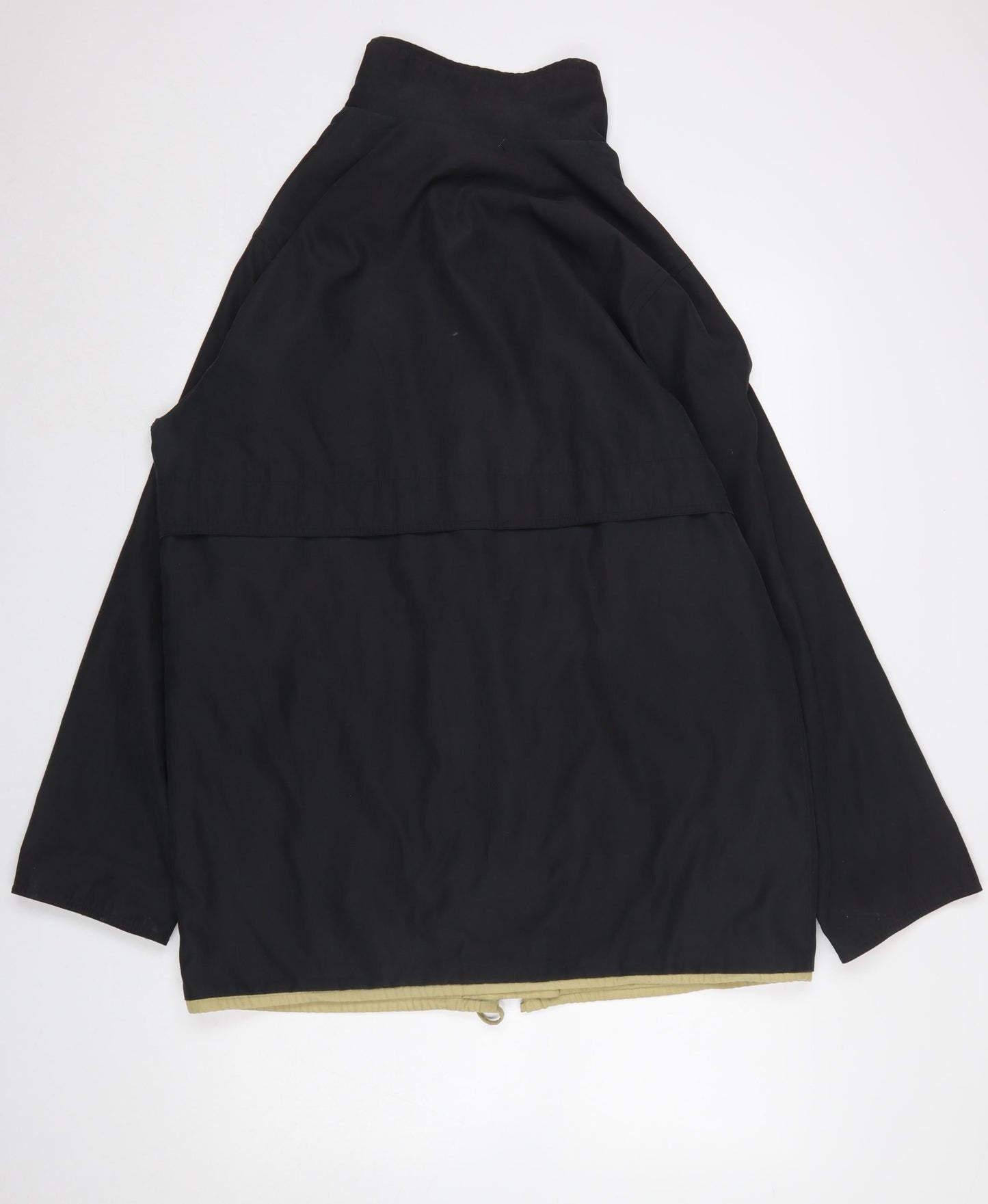 Womens UK Size 16 BHS Black Rain Coat