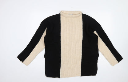 Womens UK Size M Gallery Multicoloured Pullover Jumper