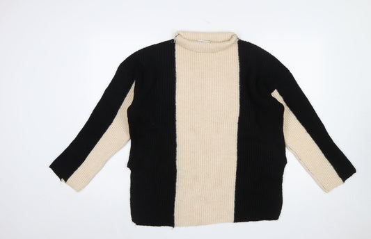 Womens UK Size M Gallery Multicoloured Pullover Jumper