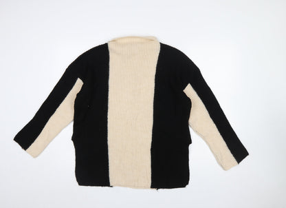 Womens UK Size M Gallery Multicoloured Pullover Jumper
