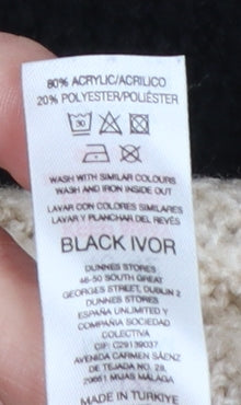 Womens UK Size M Gallery Multicoloured Pullover Jumper