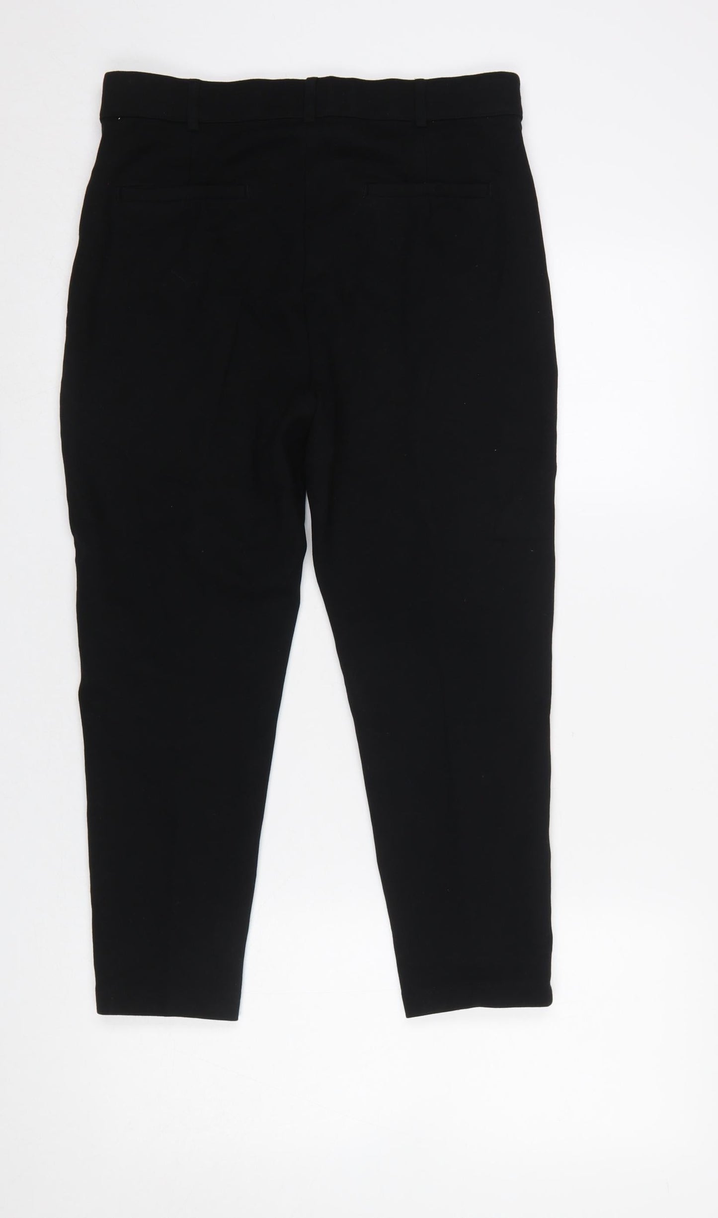 Womens UK Size 12 Threadbare Slim Fit CasualWorkwearBusiness Black Trousers
