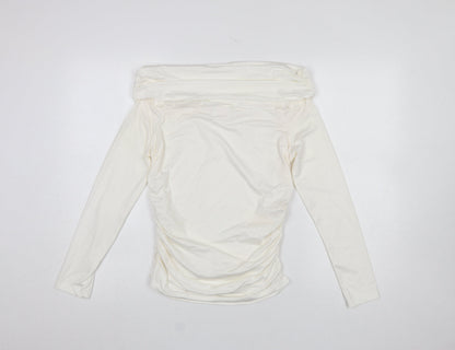 Womens UK Size 12 Savida Ivory Tunic Blouse