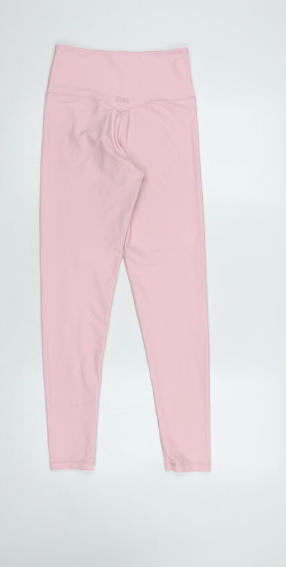 Womens UK Size M NEU Apparel Slim Fit Leggings Pink Leggings