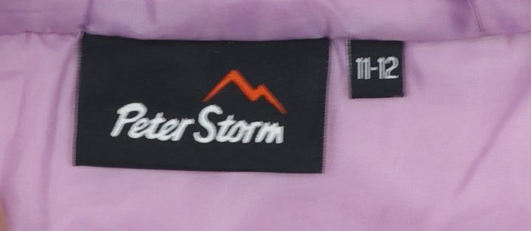 Girls UK Size 11-12 Years Peter Storm Pink Puffer Jacket