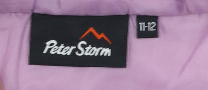 Girls UK Size 11-12 Years Peter Storm Pink Puffer Jacket