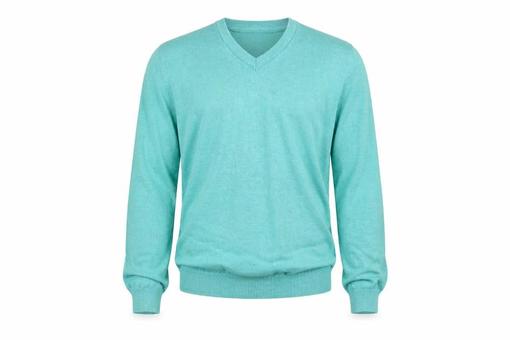 Mens UK Size S Dunnes Green Pullover Jumper