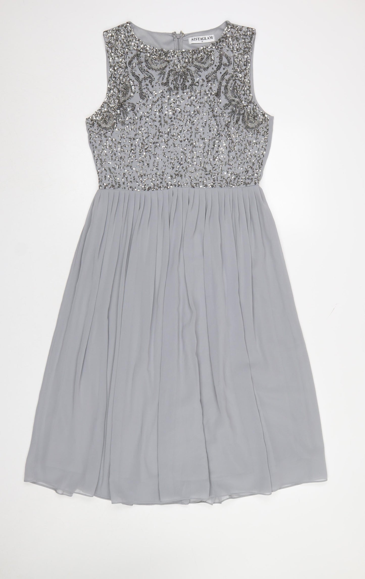 Womens UK Size 12 Sistaglam A-Line Dress