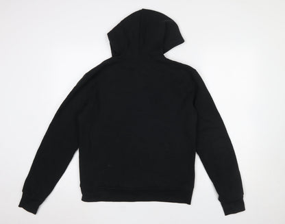 Womens UK Size M Aéropostale Black Pullover Hoodie