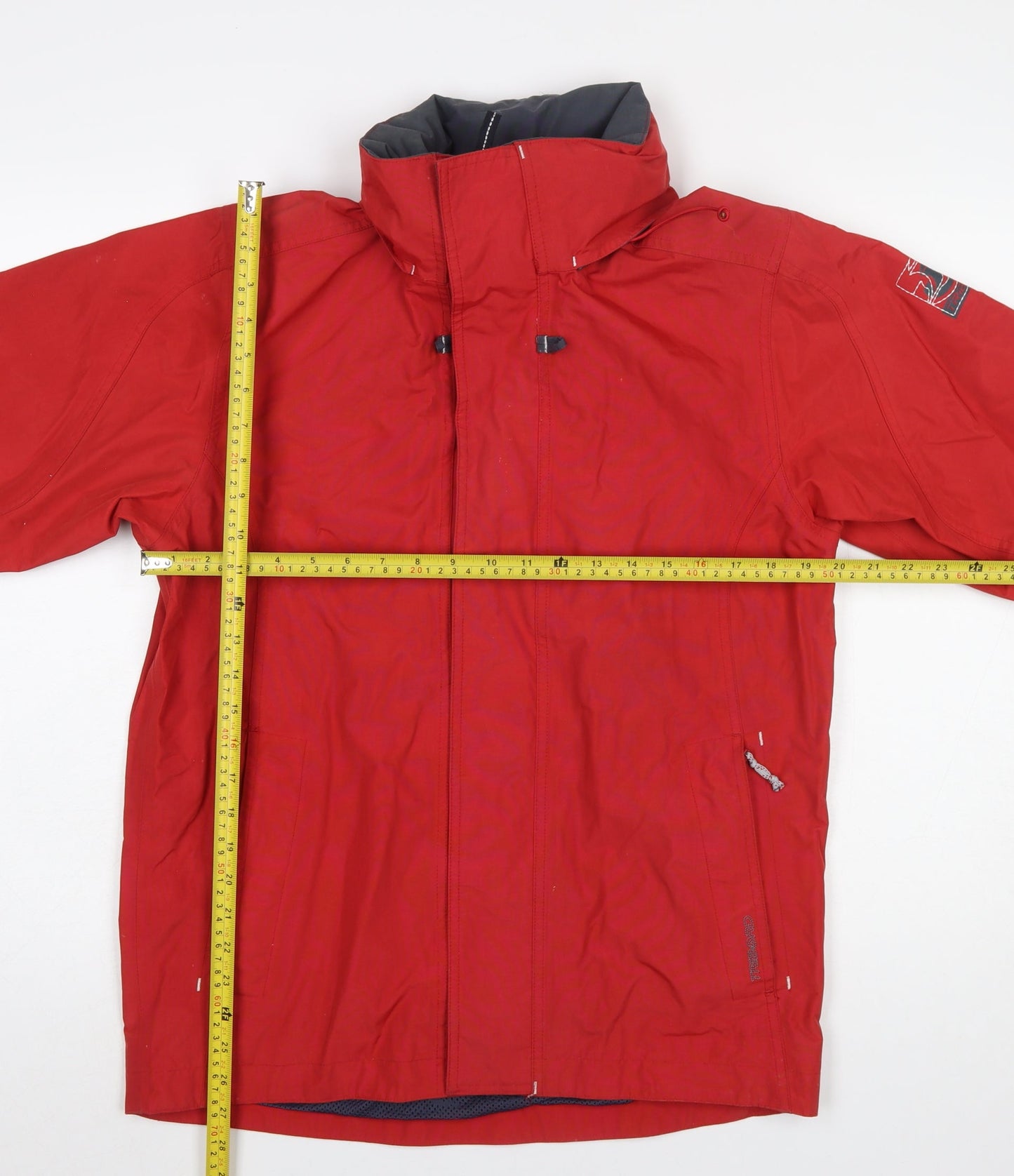 Mens UK Size XS Tribord Red Rain Coat