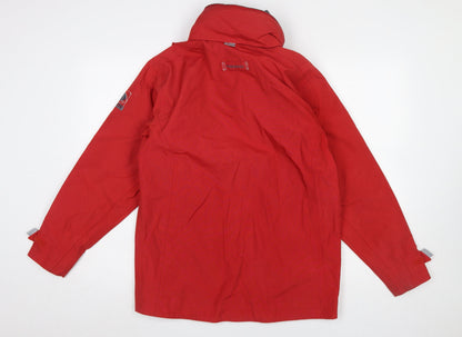 Mens UK Size XS Tribord Red Rain Coat