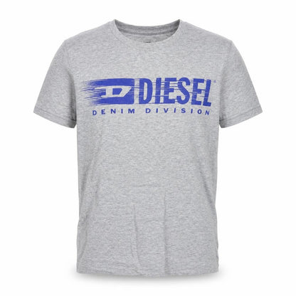 Boys UK Size 12 Years Diesel Grey Basic T-Shirt