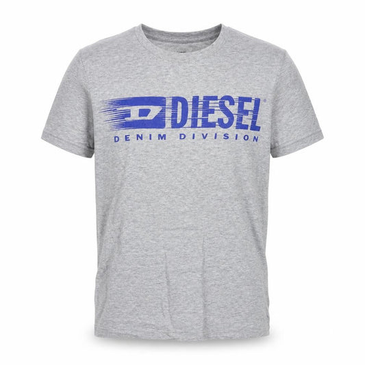 Boys UK Size 12 Years Diesel Grey Basic T-Shirt