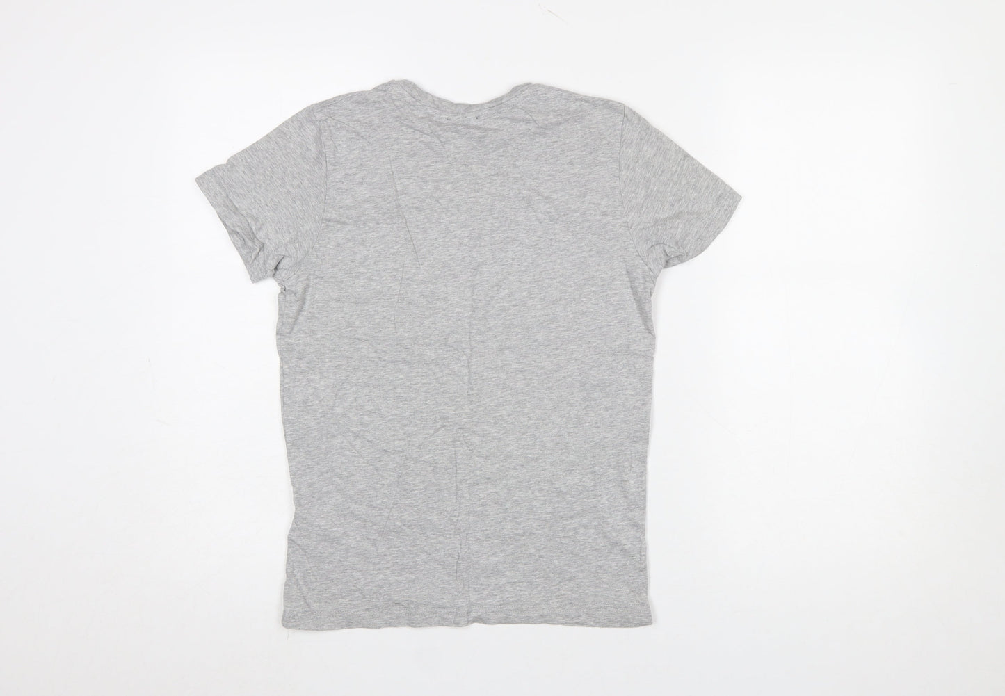 Boys UK Size 12 Years Diesel Grey Basic T-Shirt