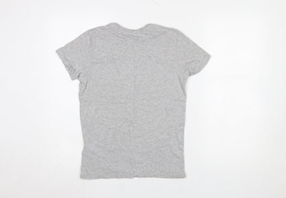 Boys UK Size 12 Years Diesel Grey Basic T-Shirt