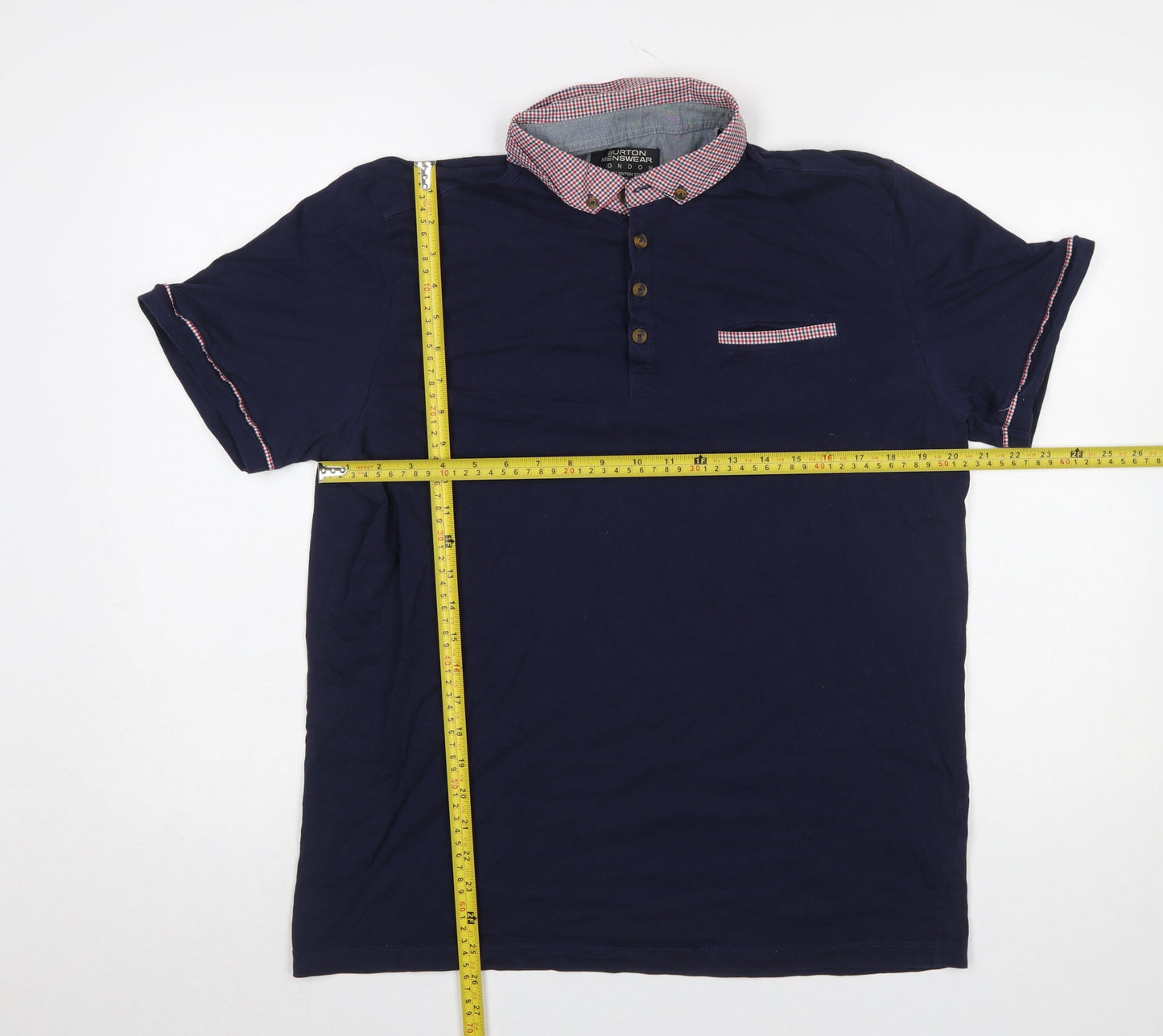 Mens UK Size L Burton Menswear London 100% Cotton Polo Shirt