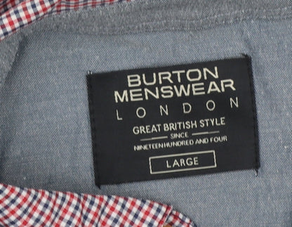 Mens UK Size L Burton Menswear London 100% Cotton Polo Shirt