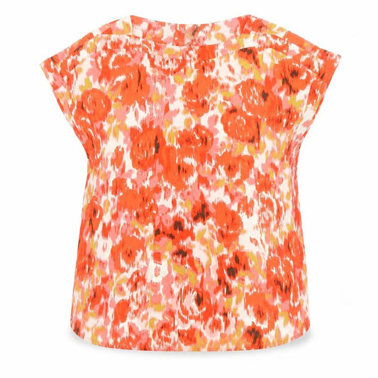 Womens UK Size 2XL Ann Taylor Multicoloured Tunic Blouse