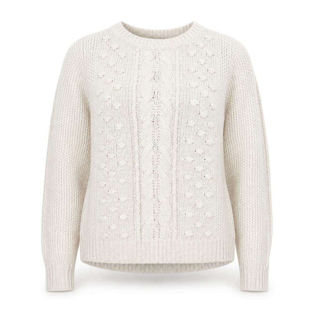 Womens UK Size 14 Zara Beige Pullover Jumper