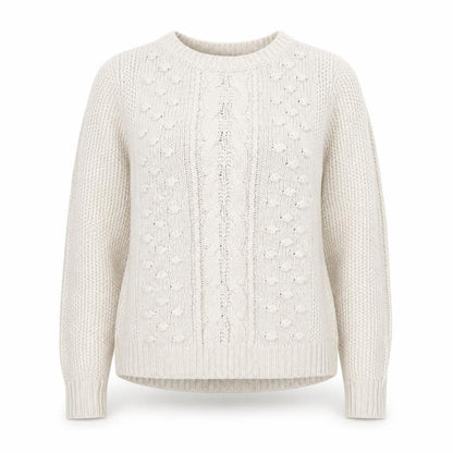 Womens UK Size 14 Zara Beige Pullover Jumper