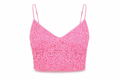Womens UK Size M Stradivarius Pink Camisole Tank