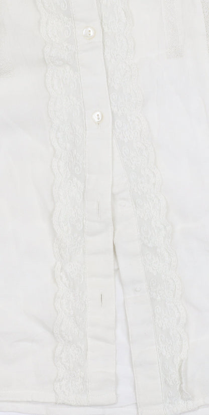 Womens UK Size 14 Chelsea Girl Ivory Camisole Blouse