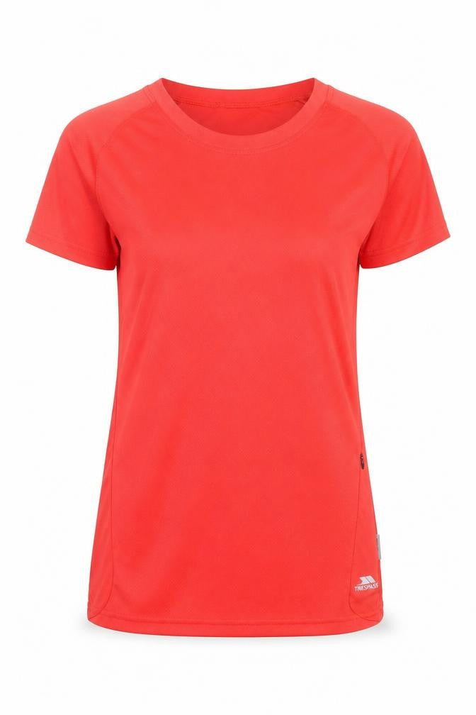 Mens UK Size XS Trespass Red Running & Jogging Gym & Training Cycling Walking T-