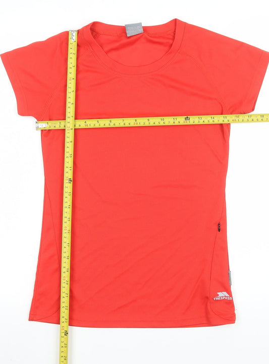 Mens UK Size XS Trespass Red Running & Jogging Gym & Training Cycling Walking T-